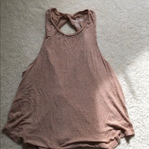 American eagle open back detail muscle tank